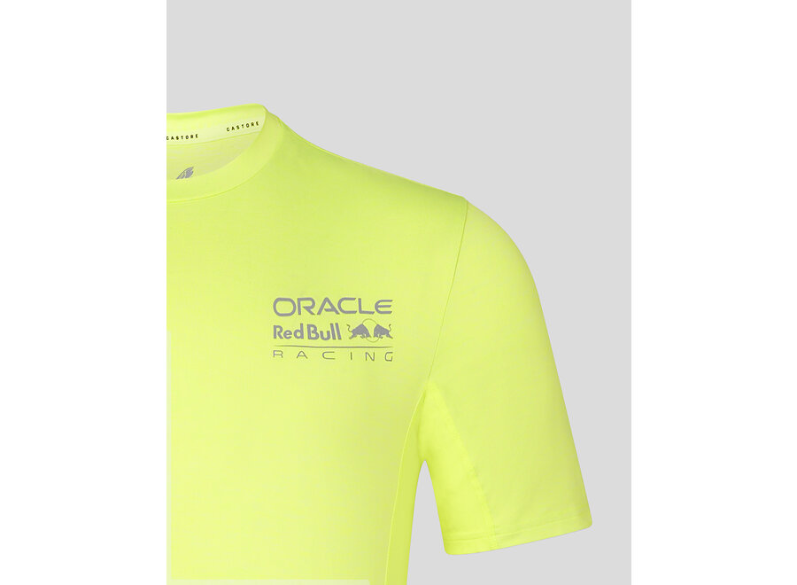 Oracle Red Bull Racing Dual Brand Shirt Geel 2024