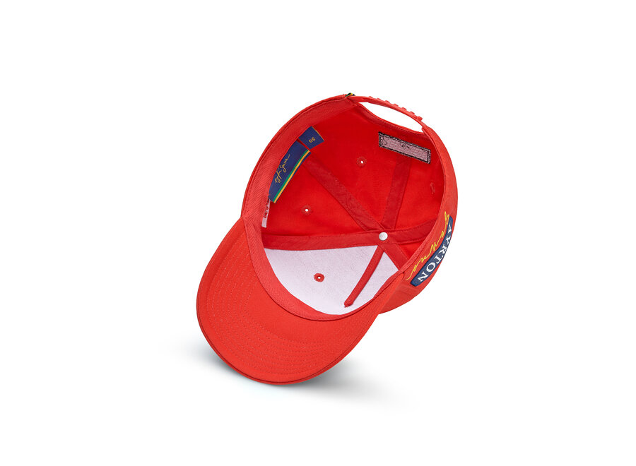 Ayrton Senna Patchwork Cap Rood