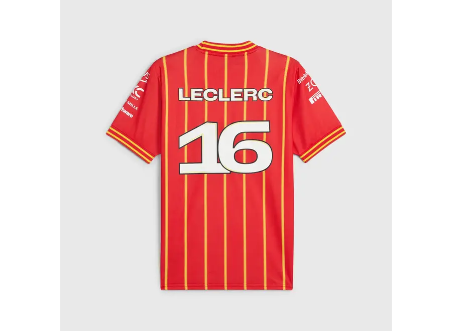 Ferrari Soccer Jersey Charles LeClerc 2024
