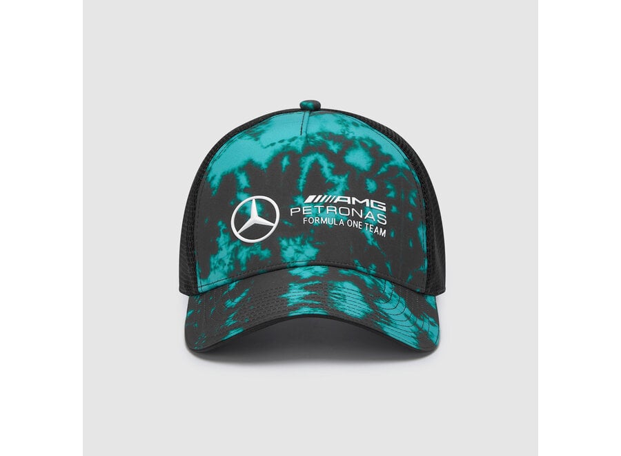 Mercedes Tie Dye Trucker Cap