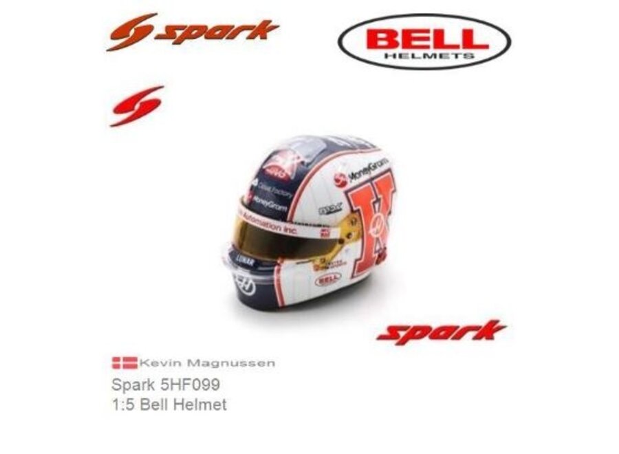 Kevin Magnussen Helm Miami Alpine 1:5 Spark