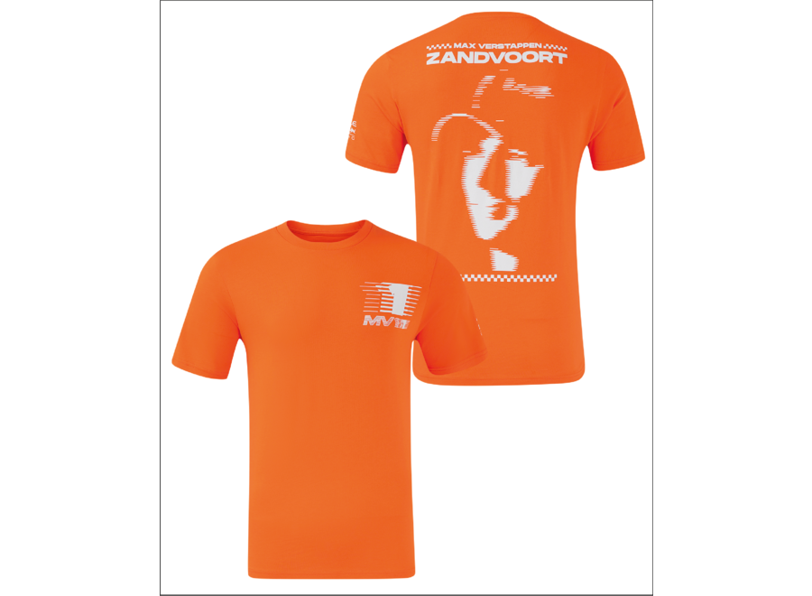 Oracle Red Bull Racing Max Verstappen Zandvoort Orange Shirt 2024