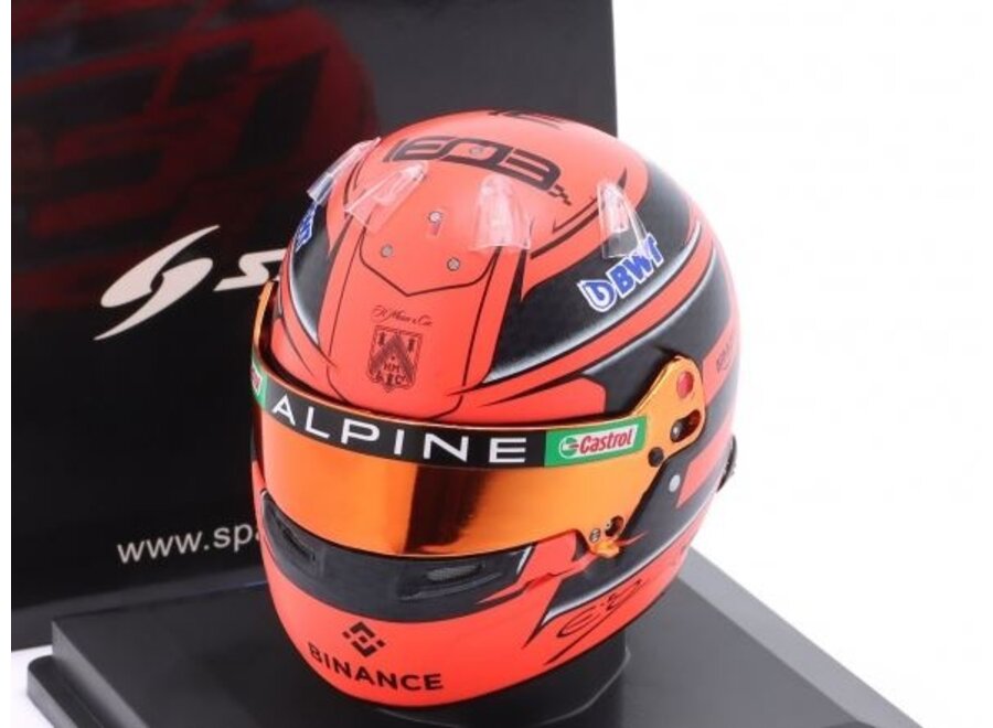 Esteban Ocon Helm   Alpine 1:5 Spark