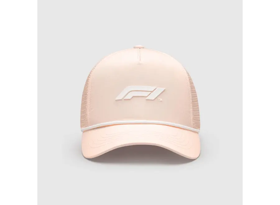 F1 Pastel Trucker Cap Roze