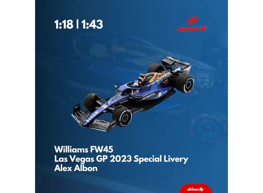 Williams FW45 Las Vegas GP 2023 Alex Albon