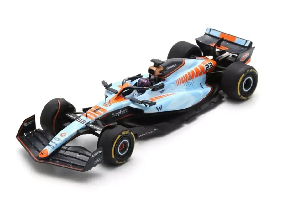 Spark Williams Racing FW45 Singapore GP 2023 1:18