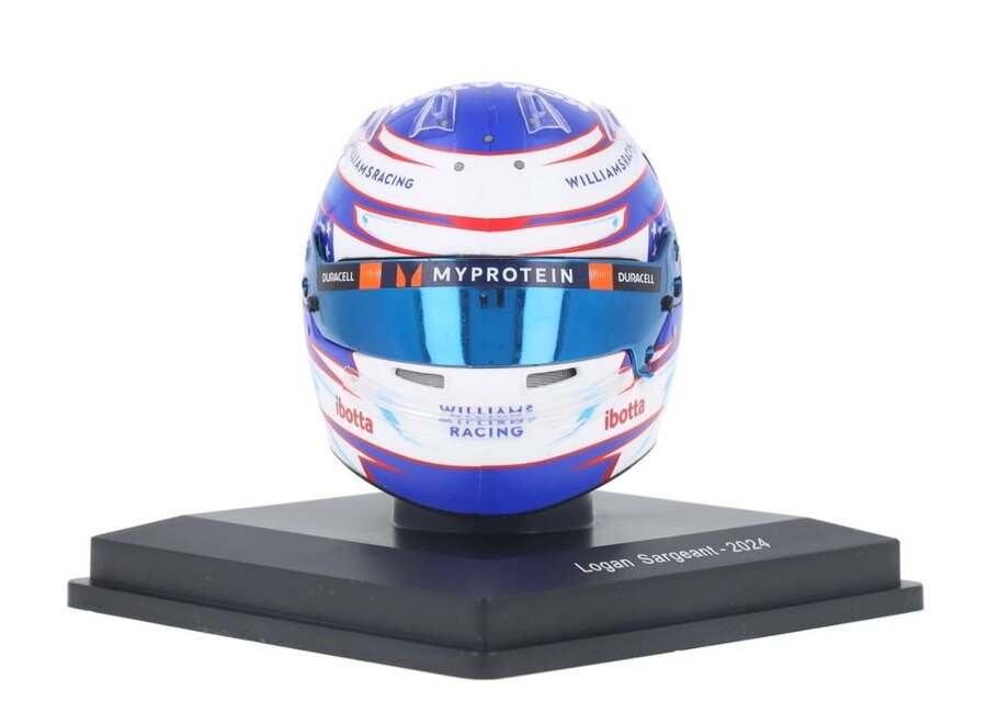Logan Sargeant Helm 2024 Spark 1:5