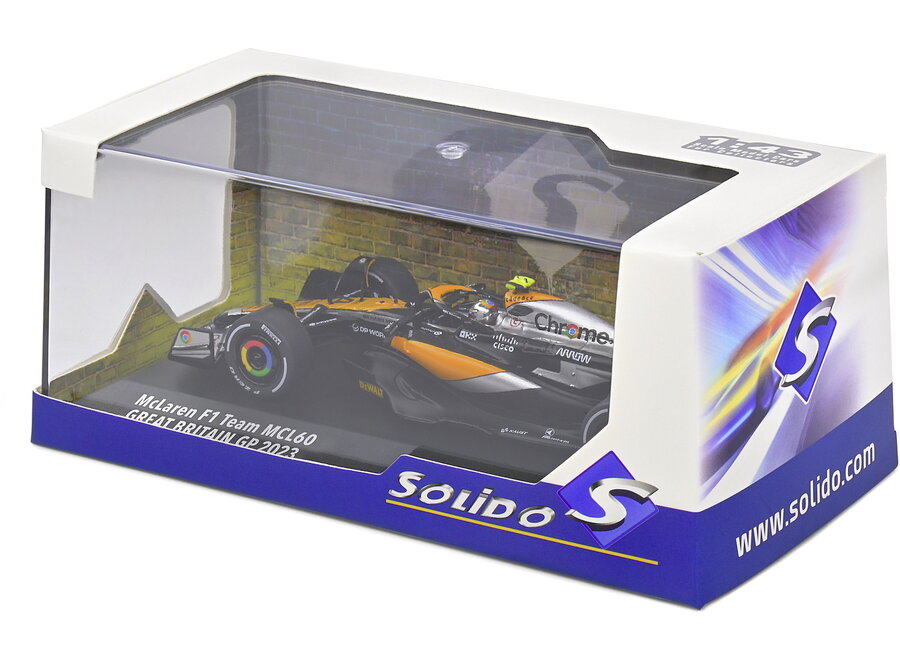 Lando Norris Scalemodel Mclaren MCL60 1:43 Solido