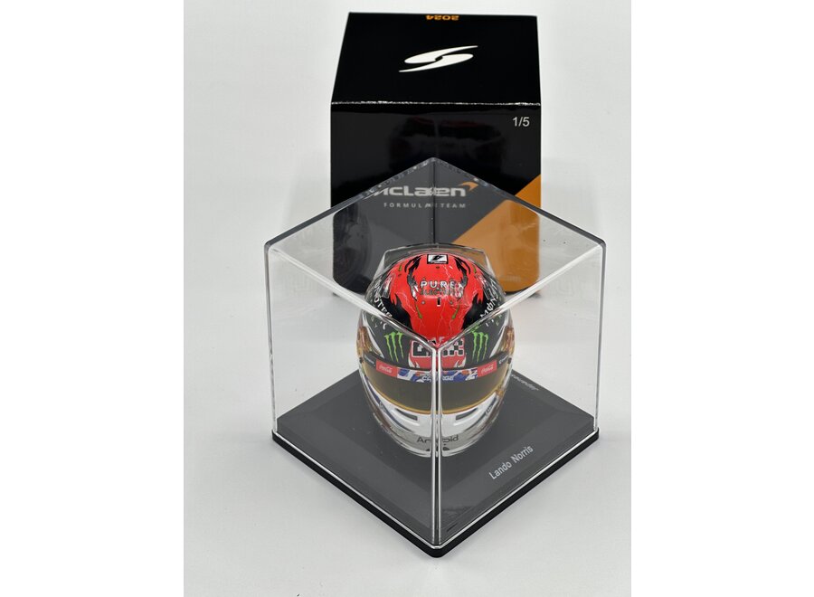 Lando Norris Helmet GP Japan   Spark 1:5