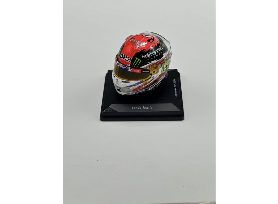 Lando Norris Helmet GP Japan   Spark 1:5