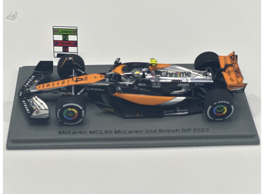 Lando Norris Spark GP Silverstone 2023 - Spark - 1:43