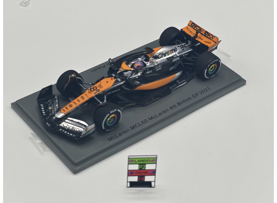Oscar Piastri Spark GP Silverstone   - Spark - 1:43