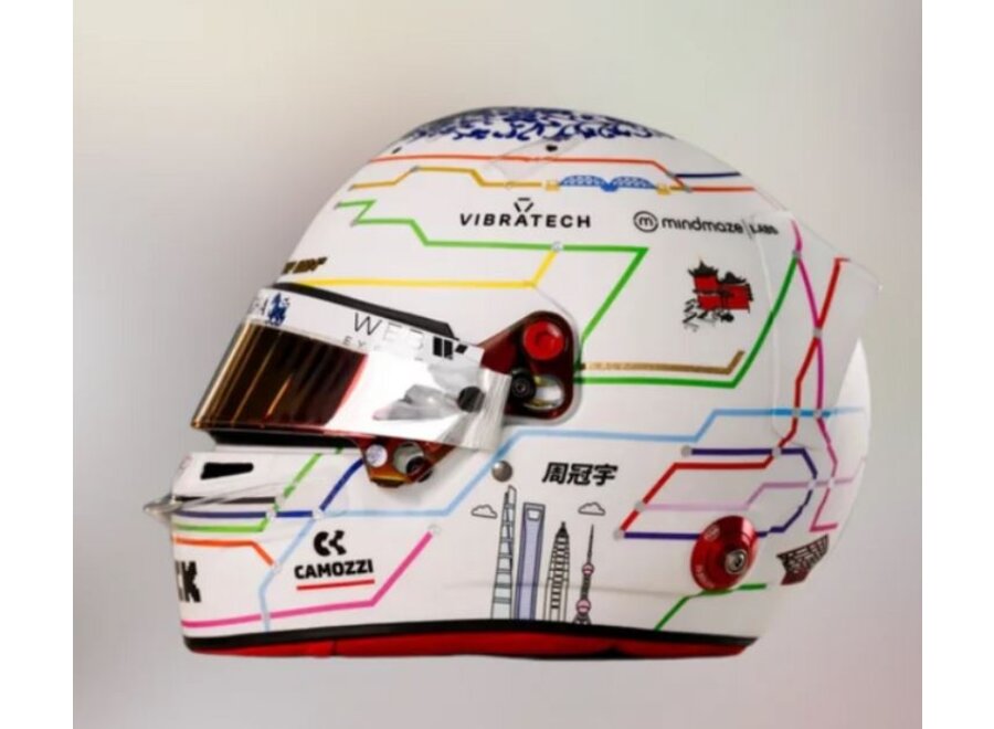 Guanyu Zhou Helm GP China   1:5 Spark