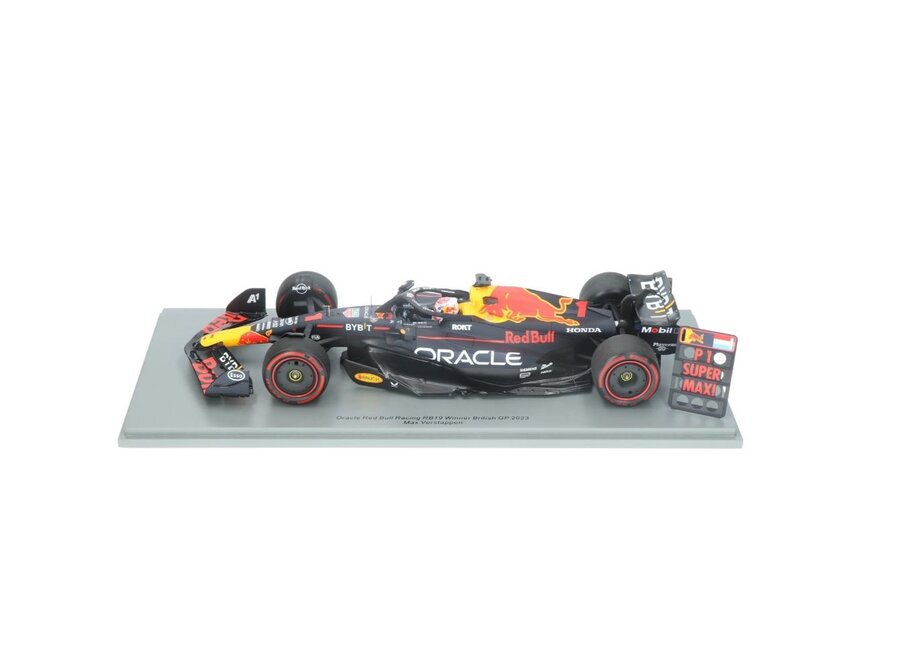 Max Verstappen GP Silverstone Winnaar Spark 1:18