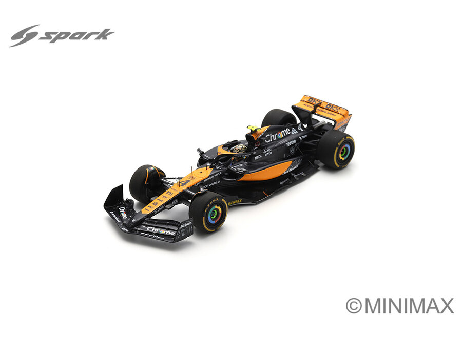 Mclaren  Lando Norris Schaalmodel 1:43 Spark GP Las Vegas