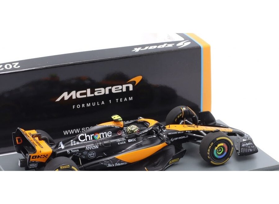 Mclaren  Lando Norris Schaalmodel 1:43 Spark GP Las Vegas