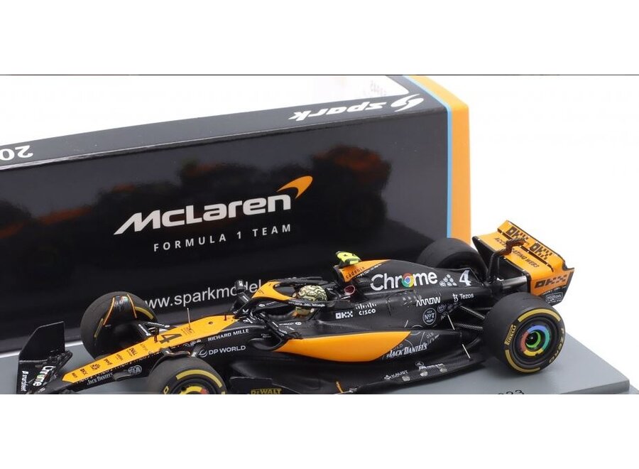 Mclaren  Lando Norris Schaalmodel 1:43 Spark GP Las Vegas