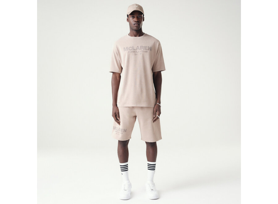 Mclaren Wrdmark Short Med Beige