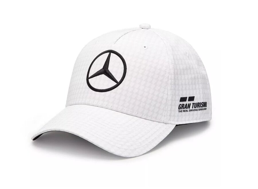 Mercedes Lewis Hamilton Cap Kids WeiB