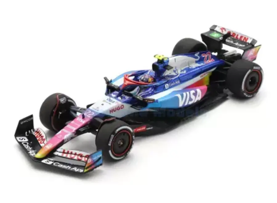 Spark Visa Cash App Yuki Tsunoda GP Miami 2024 1:43