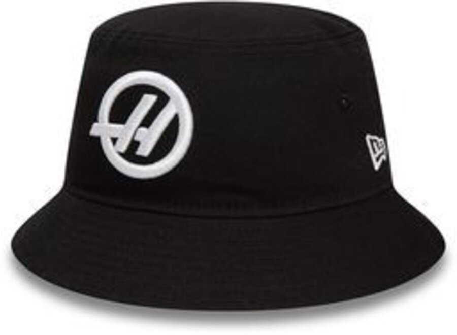 Haas Logo Bucket Hat Zwart