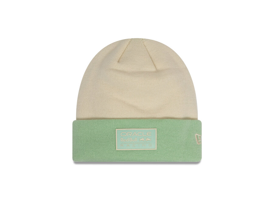 Oracle Red Bull Racing Contrast Cuff Beanie Green White