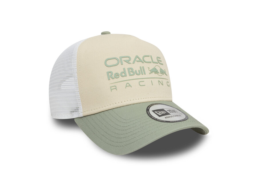 Oracle Red Bull Racing Seasonal Trucker Cap Groen Geel