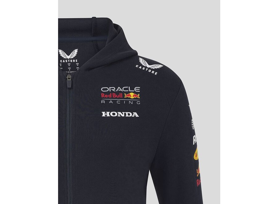 Red Bull Racing Teamline Zipped Hoodie 2025