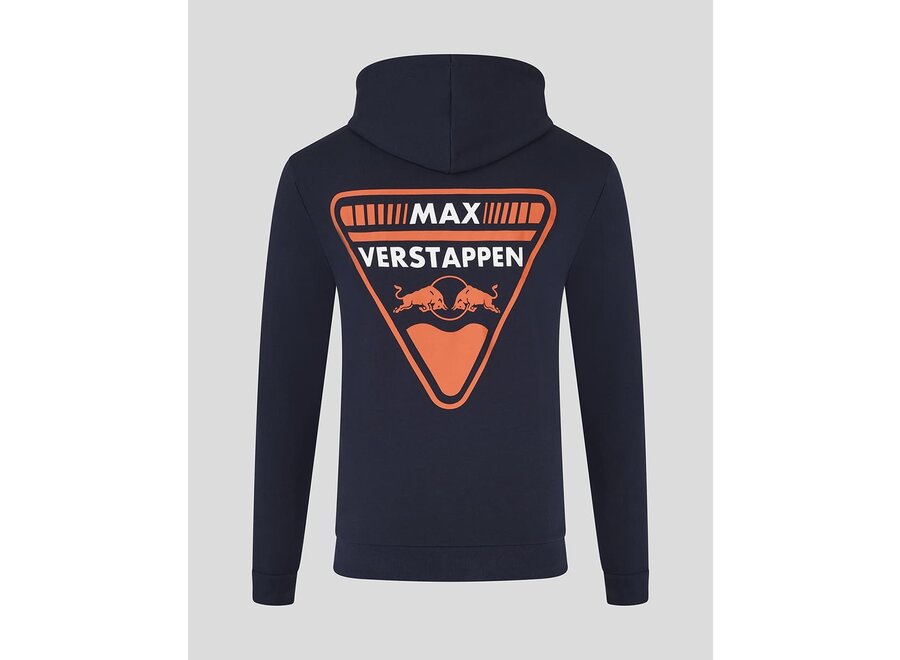 Max Verstappen Crest Hoodie Blau 2025