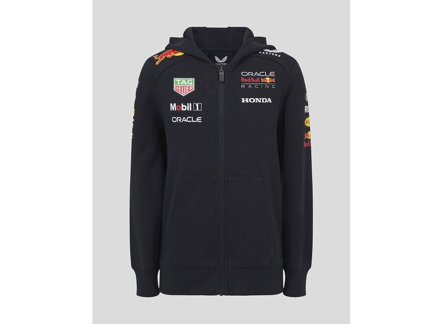 Red Bull Racing Teamline Kids Hoody met Rits