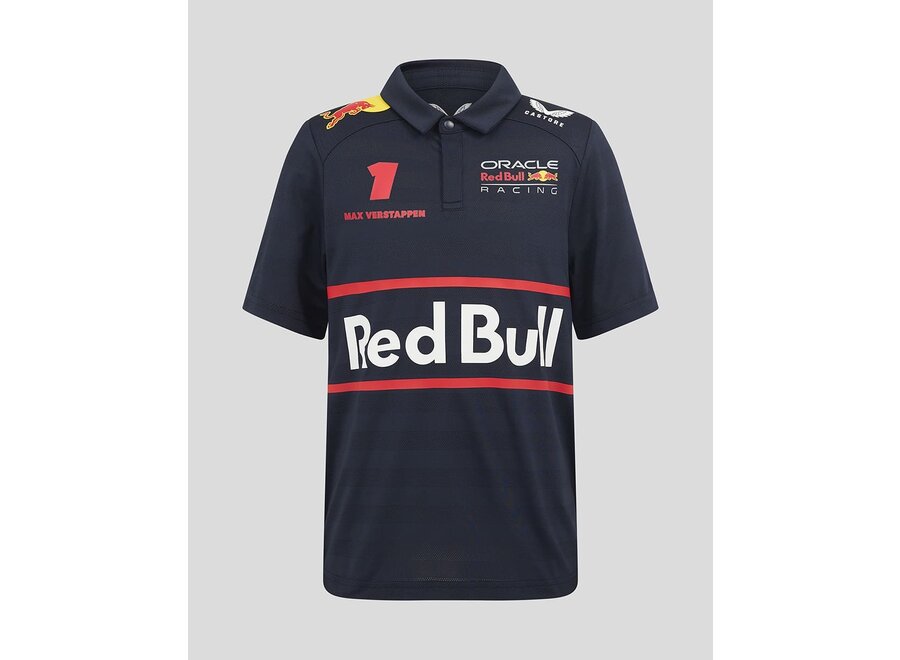 Red Bull Racing Max Verstappen Kids Polo 2025