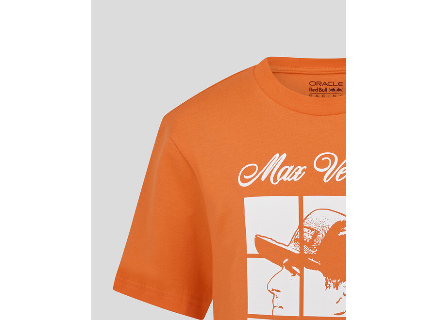 Max Verstappen Puzzel T-shirt Kids Oranje 2025