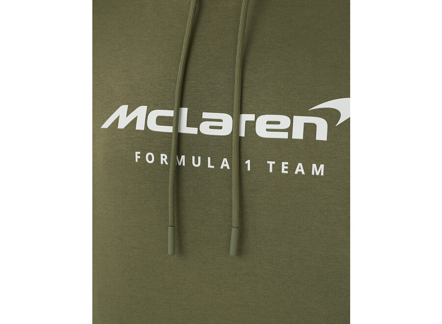 McLaren Logo Hoodie Grün 2025