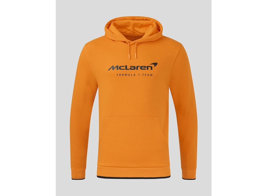 Mclaren Logo Hoody Orange 2025