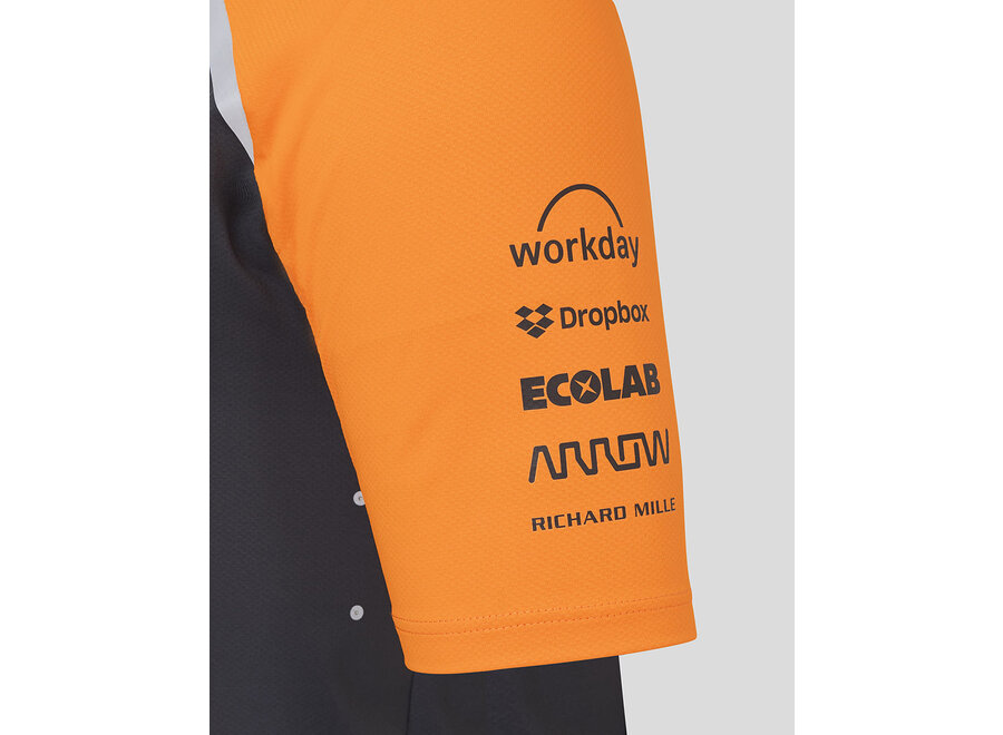 Mclaren Teamline T-shirt Grijs 2025