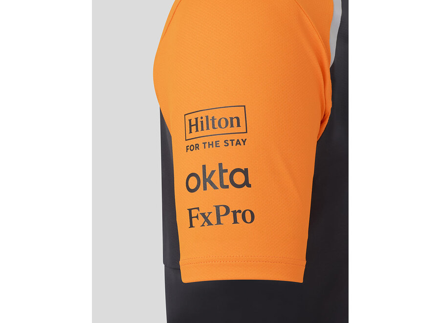 Mclaren Teamline T-shirt Grijs 2025