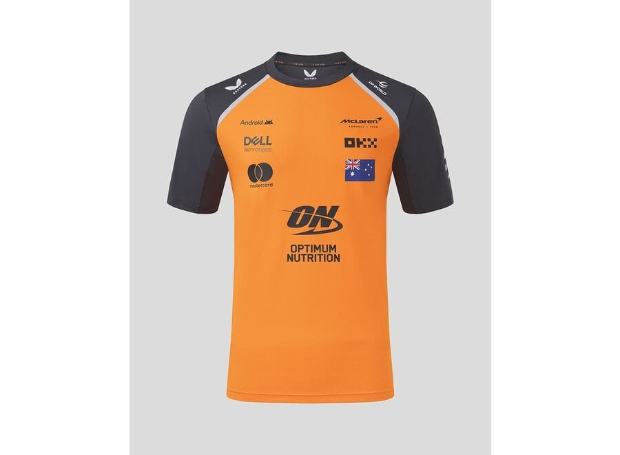 Mclaren Oscar Piastri T-shirt Orange 2025