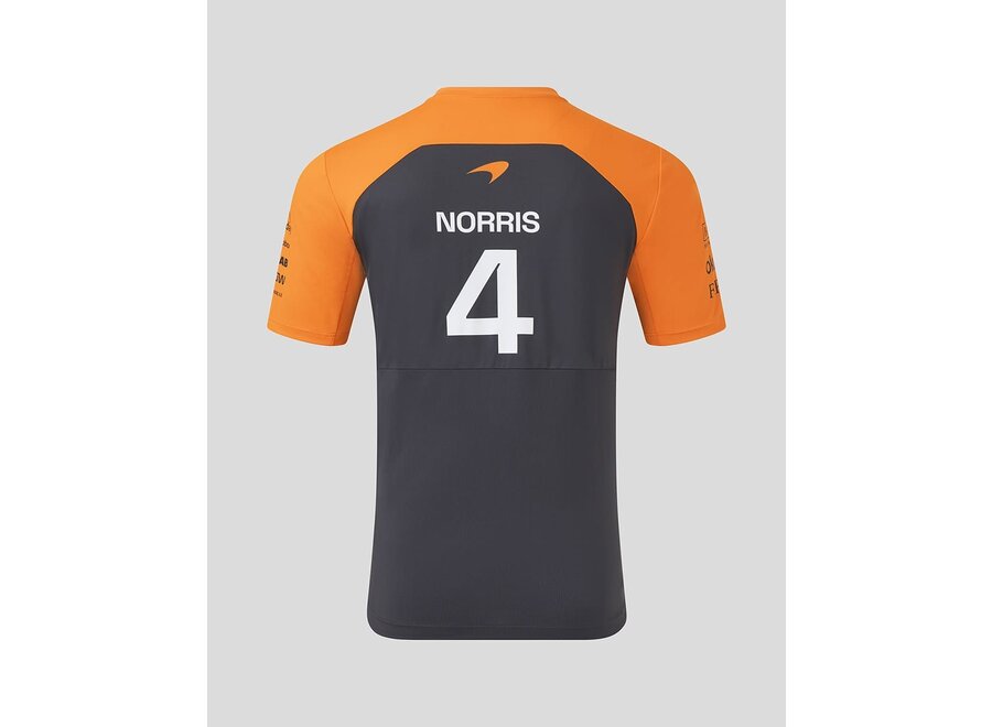McLaren Lando Norris T-Shirt Grau 2025