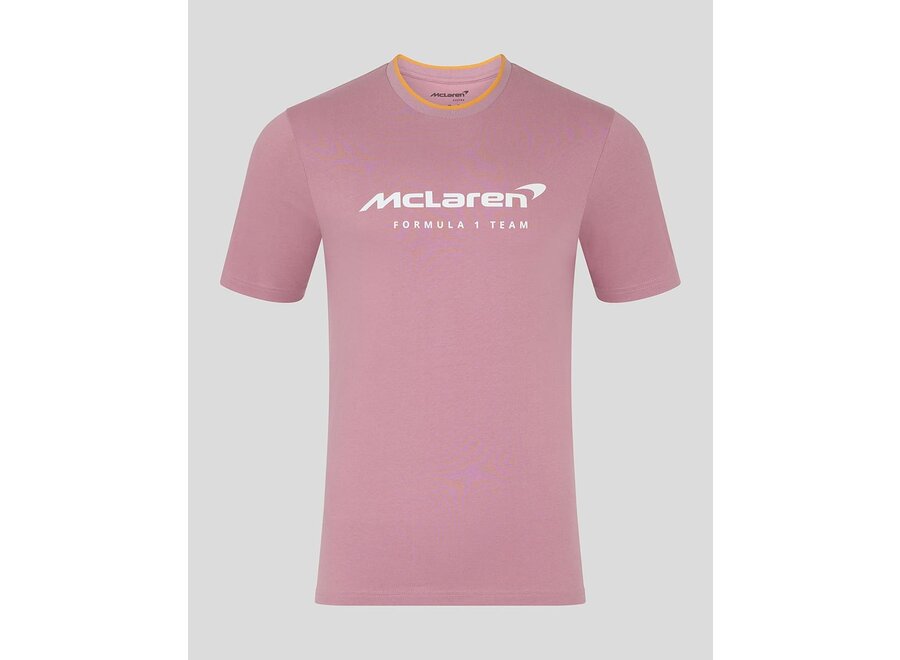 McLaren Logo T-Shirt Rosa 2025