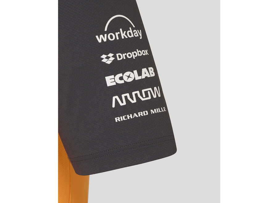 McLaren Teamline Damen T-Shirt Orange 2025