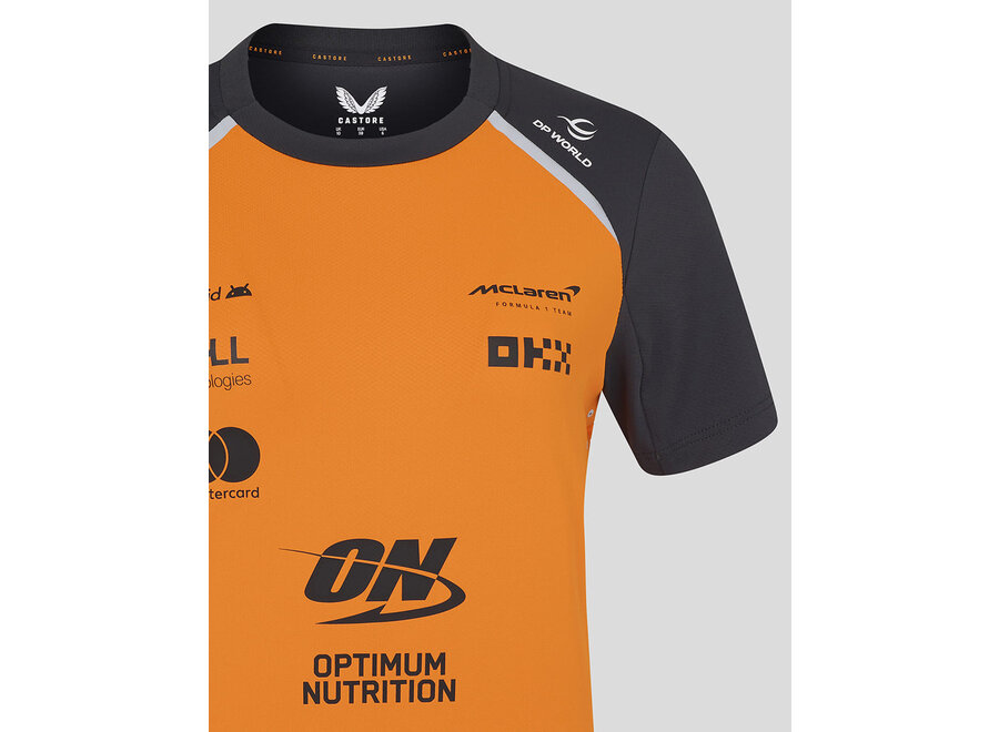 Mclaren Teamline Ladies T-shirt Orange 2025