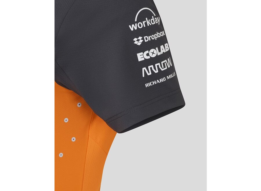 McLaren Teamline Piastri Damen T-Shirt Orange 2025