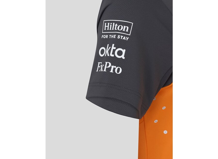 McLaren Teamline Piastri Damen T-Shirt Orange 2025
