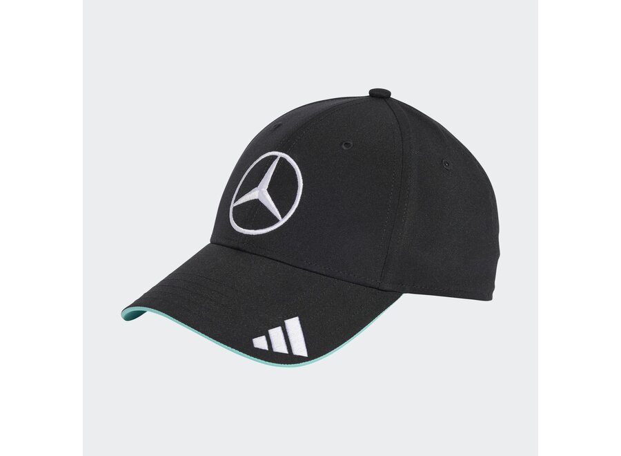 Mercedes Cap Zwart 2025