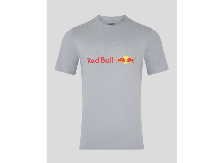 Red Bull Racing Logo T-Shirt Grau