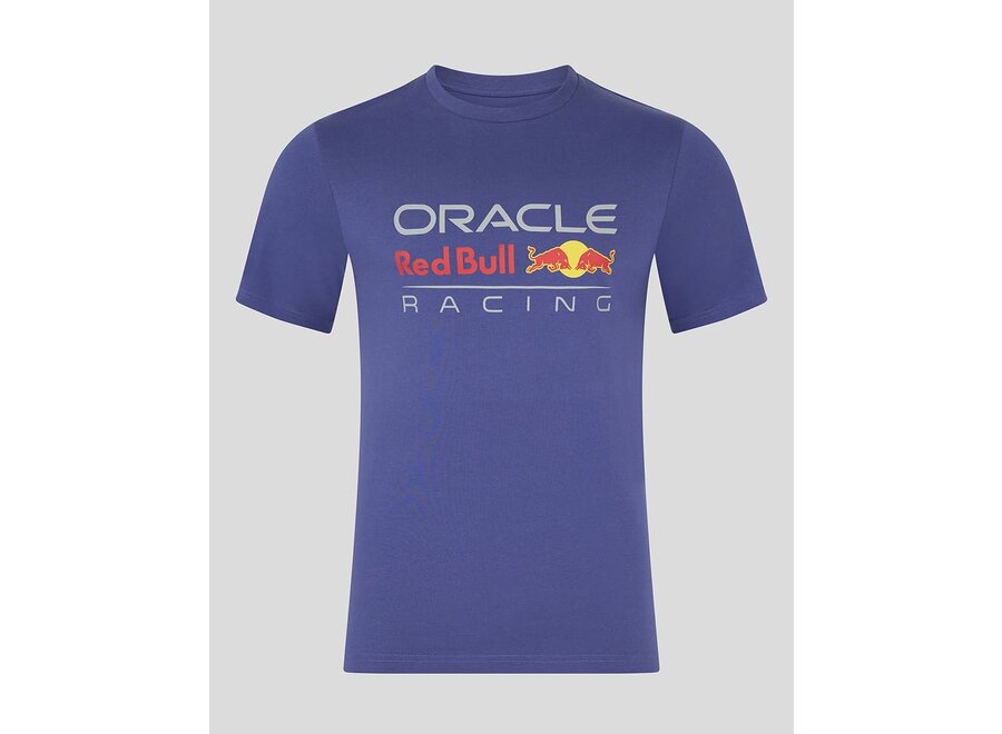 Red Bull Racing Logo T-Shirt Skipper Blau 2025
