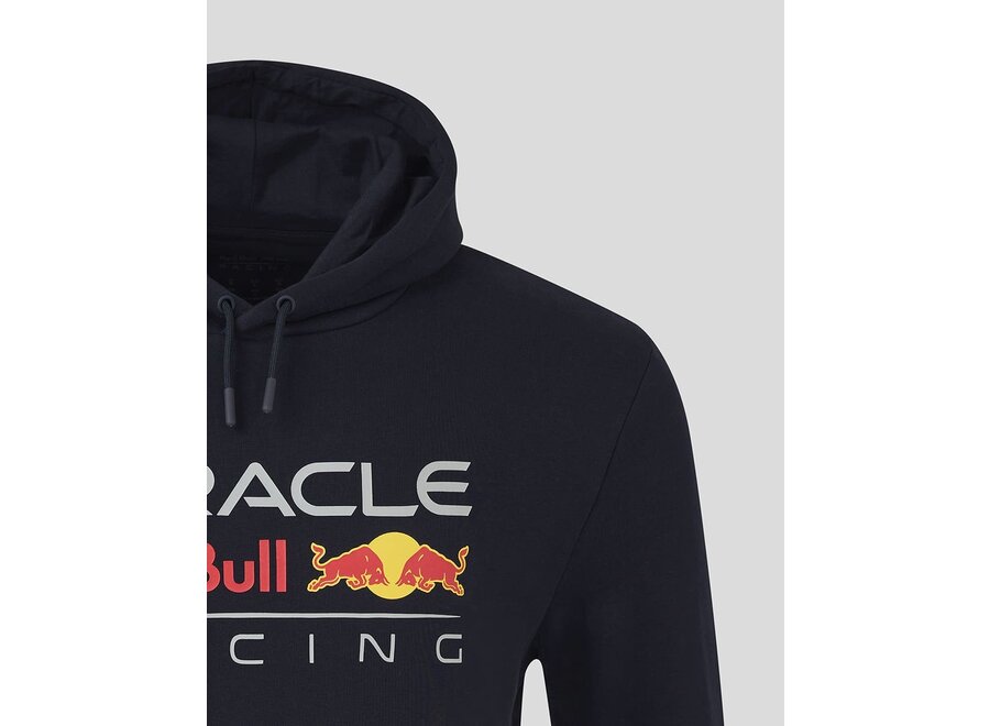 Red Bull Racing Logo Hoodie Blue 2025