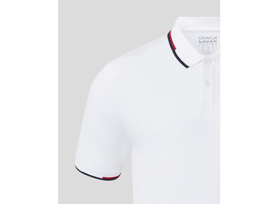 Red Bull Racing Logo Polo Wit