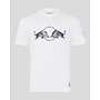 Red Bull Racing Graphic T-shirt Wit 2025