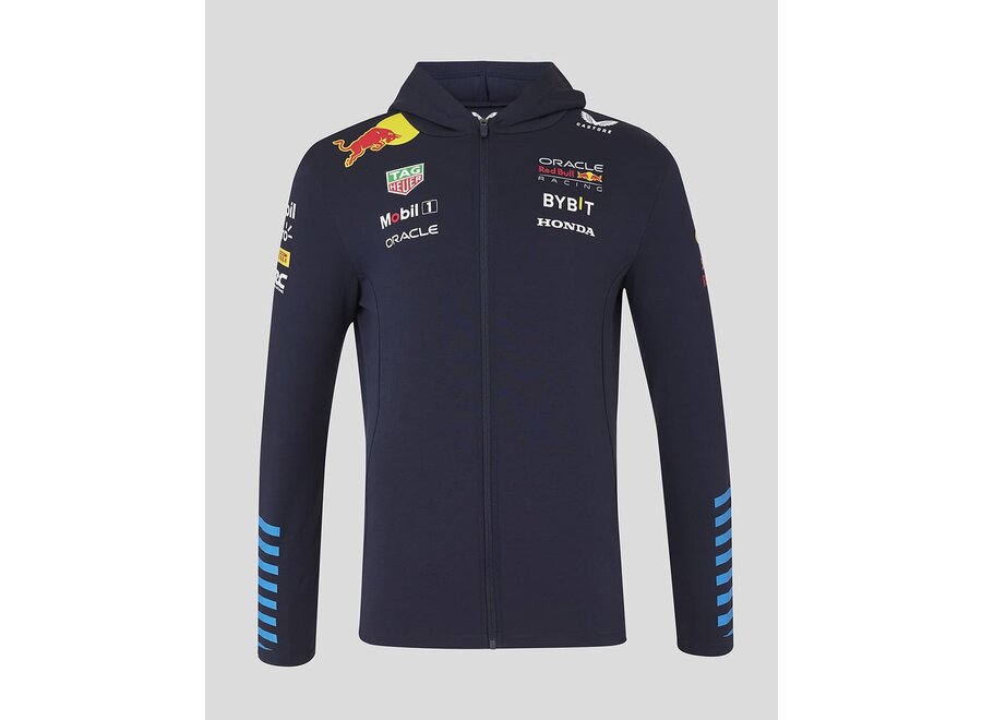 Red Bull Racing Teamline Hoody met Rits
